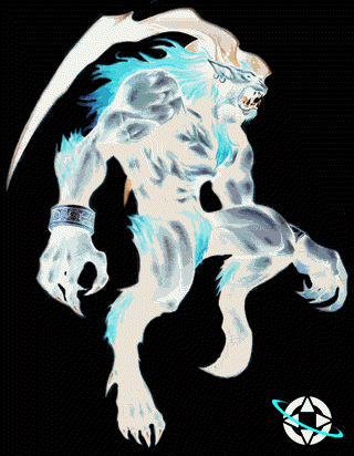 Spectral Half-Werewolf Form